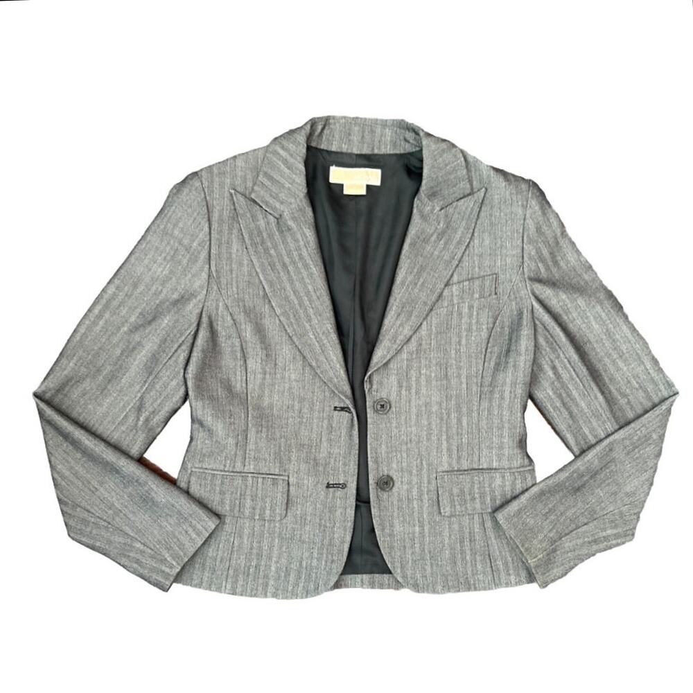 Michael by Michael Kors Charcoal Gray Blazer Suit Jacket